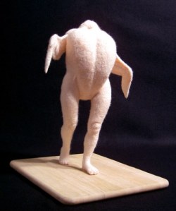 Stephanie Metz Chicken Legs Sculpture